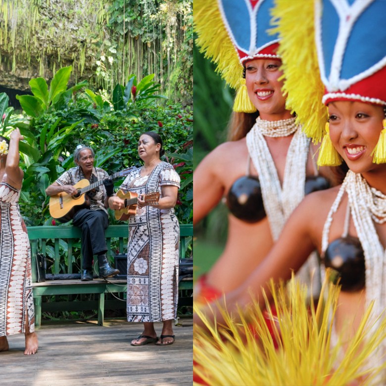 a group of people wearing costumes