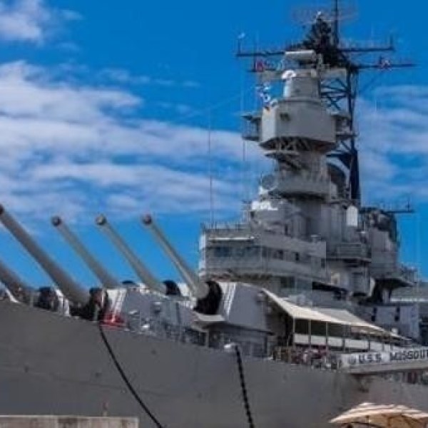 a large ship in a body of water